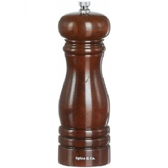 Moedor 17cm Para Sal e Pimenta Madeira Spice&co